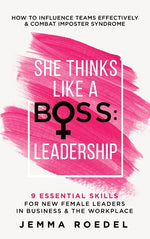 Book cover for She Thinks Like a Boss: Leadership