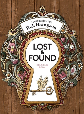 Book cover for Lost & Found Coloring Book