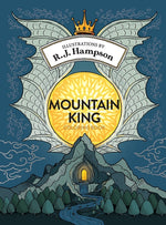Book cover for Mountain King Coloring Book