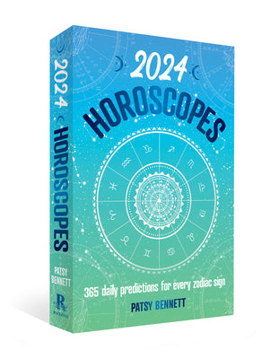 Book cover for 2024 Horoscopes: 365 Daily Predictions for Every Zodiac Sign