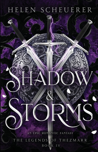 Book cover for Shadow & Storms: An epic romantic fantasy