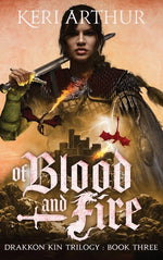 Book cover for Of Blood and Fire