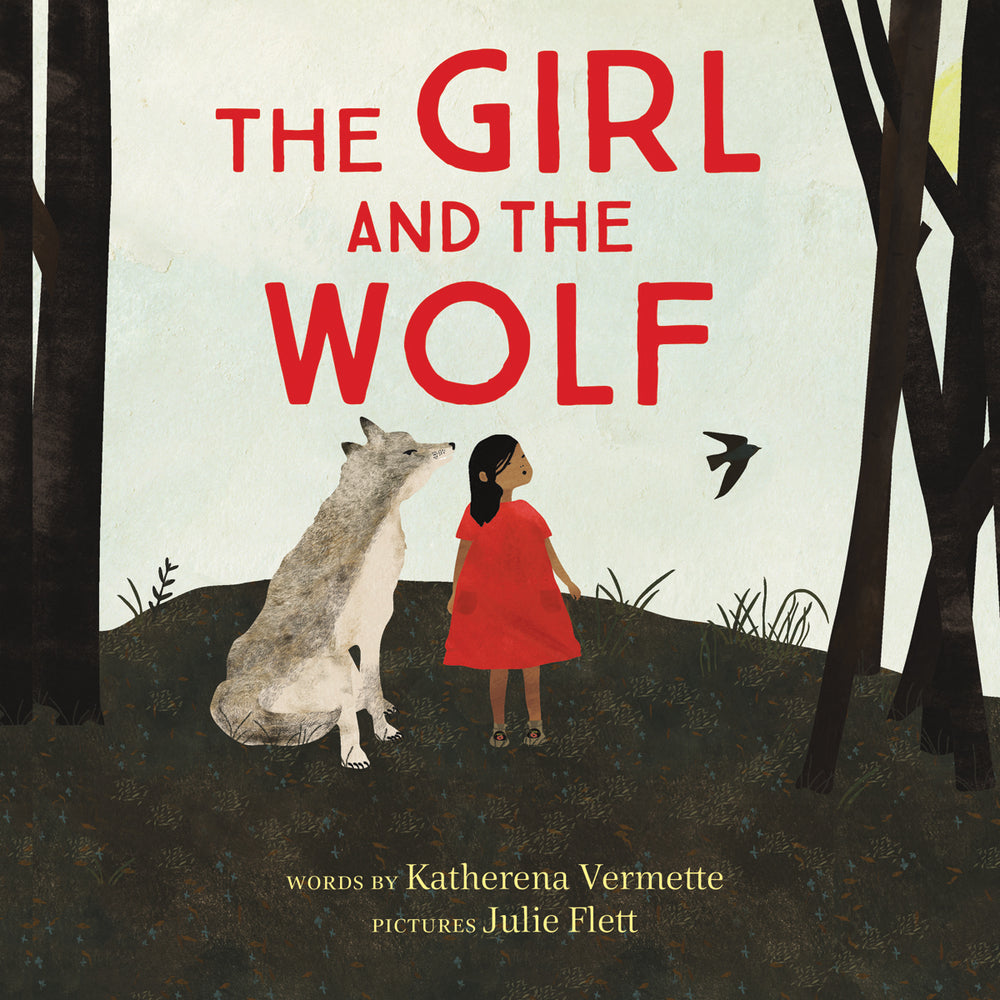 Book cover for The Girl and the Wolf