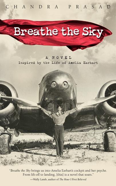 Book cover for Breathe the Sky: A Novel Inspired by the Life of Amelia Earhart