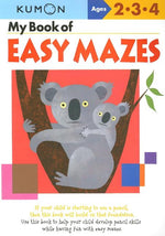 Book cover for Kumon Easy Mazes