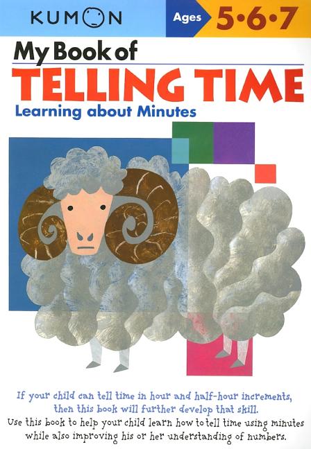 Book cover for My Book of Telling Time: Learning about Minutes