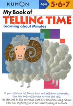 Book cover for My Book of Telling Time: Learning about Minutes
