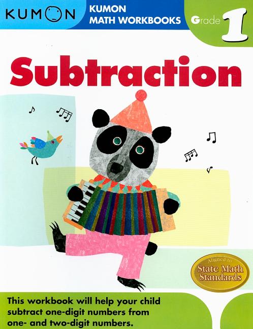 Book cover for Kumon Grade 1 Subtraction