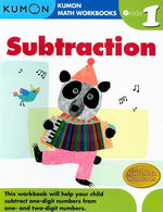 Book cover for Kumon Grade 1 Subtraction