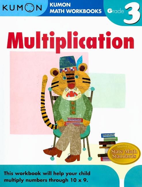 Book cover for Kumon Grade 3 Multiplication
