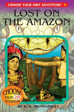 Book cover for Lost on the Amazon