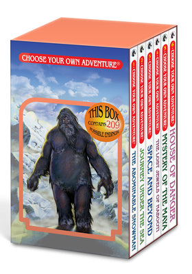 Book cover for Choose Your Own Adventure 6- Book Boxed Set #1 (the Abominable Snowman, Journey Under the Sea, Space and Beyond, the Lost Jewels of Nabooti, Mystery o