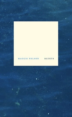 Book cover for Bluets
