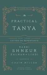Book cover for The Practical Tanya - Part Three - Letter On Repentance