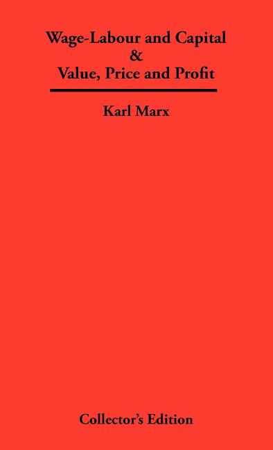 Book cover for Wage-Labour and Capital & Value, Price and Profit