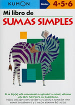 Book cover for Kumon Mi Libro de Sumas Simples