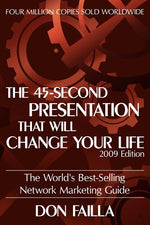 Book cover for The 45 Second Presentation That Will Change Your Life