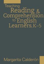 Book cover for Teaching Reading & Comprehension to English Learners, K-5