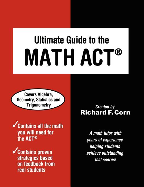 Book cover for Ultimate Guide to the Math ACT