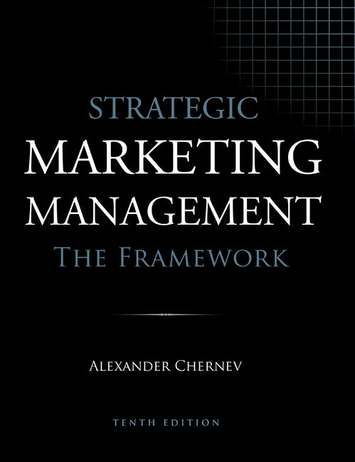 Book cover for Strategic Marketing Management - The Framework, 10th Edition