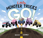 Book cover for Little Monster Trucks Go!