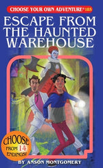 Book cover for Escape from the Haunted Warehouse