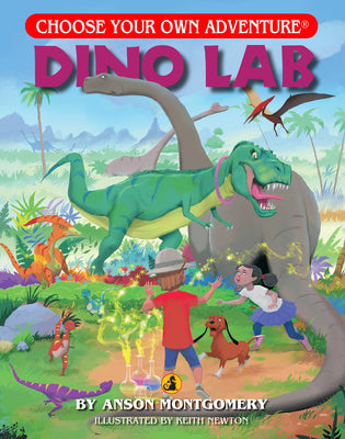 Book cover for Dino Lab (Choose Your Own Adventure - Dragonlark)