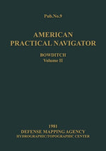 Book cover for American Practical Navigator Volume 2 1981 Edition