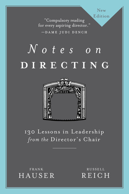 Book cover for Notes on Directing: 130 Lessons in Leadership from the Director's Chair
