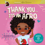 Book cover for Thank You, It's an Afro (Presented by Afro Unicorn)