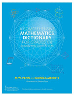 Book cover for A Comprehensive Mathematics Dictionary for Grades K-8