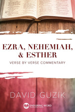 Book cover for Ezra, Nehemiah, & Esther: Verse by Verse Commentary