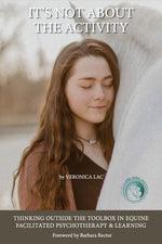 Book cover for It's Not About the Activity: Thinking Outside the Toolbox in Equine- Facilitated Psychotherapy and Learning