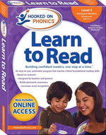 Book cover for Hooked on Phonics Learn to Read - Level 3: Emergent Readers (Kindergarten Ages 4-6)