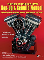 Book cover for Harley-Davidson Evo, Hop-Up & Rebuild Manual: Learn how to build an engine like the pros