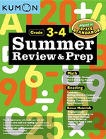 Book cover for Kumon Summer Review and Prep 3-4
