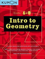 Book cover for Kumon Grades 6-8 Intro to Geometry