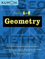 Book cover for Kumon Grades 6-8 Geometry