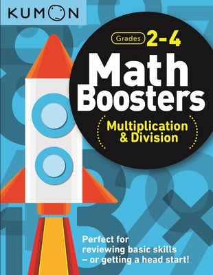 Book cover for Math Boosters: Multiplication & Division Grades 2-4