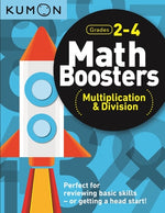 Book cover for Math Boosters: Multiplication & Division Grades 2-4