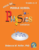 Book cover for Focus On Middle School Physics Student Textbook 3rd Edition (softcover)