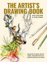 Book cover for The Artist's Drawing Book: Learn How to Draw, Sketch, Shade, and More with Easy Lessons and Practice Pages