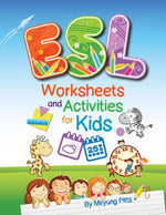 Book cover for ESL Worksheets and Activities for Kids