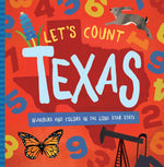 Book cover for Let's Count Texas: Numbers and Colors in the Lone Star State