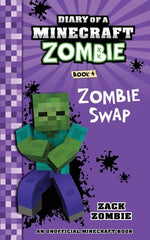 Book cover for Diary of a Minecraft Zombie Book 4: Zombie Swap