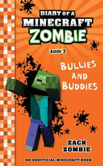 Book cover for Diary of a Minecraft Zombie Book 2: Bullies and Buddies