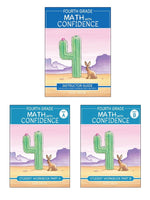 Book cover for Fourth Grade Math with Confidence Complete Bundle