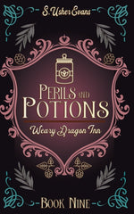 Book cover for Perils and Potions: A Cozy Fantasy Novel