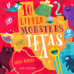 Book cover for 10 Little Monsters Visit Texas: Volume 5