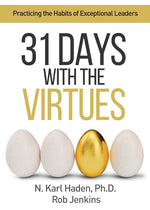 Book cover for 31 Days with the Virtues: Practicing the Habits of Exceptional Leaders